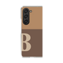 Clear Case［ Original - initial two tone - B brown ］