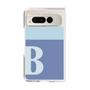 Clear Case［ Original - initial two tone - B blue ］