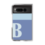 Clear Case［ Original - initial two tone - B blue ］