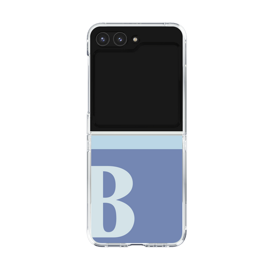 Clear Case［ Original - initial two tone - B blue ］