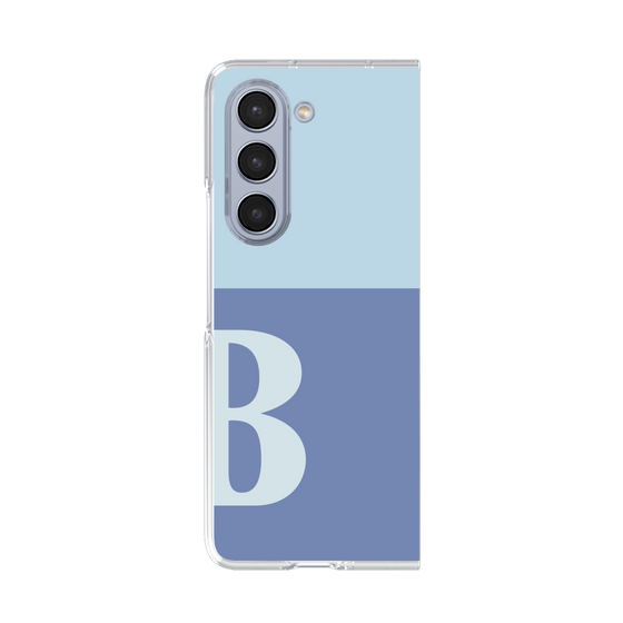 Clear Case［ Original - initial two tone - B blue ］