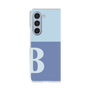 Clear Case［ Original - initial two tone - B blue ］