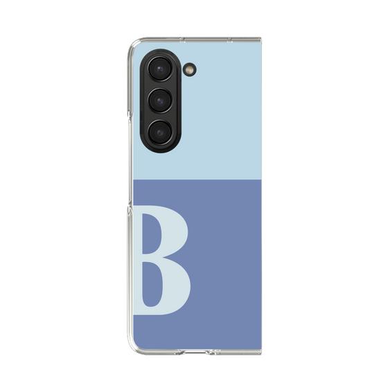 Clear Case［ Original - initial two tone - B blue ］