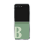 Clear Case［ Original - initial two tone - B green ］