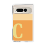 Clear Case［ Original - initial two tone - C orange ］