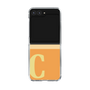 Clear Case［ Original - initial two tone - C orange ］