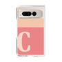 Clear Case［ Original - initial two tone - C pink ］