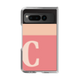 Clear Case［ Original - initial two tone - C pink ］