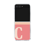 Clear Case［ Original - initial two tone - C pink ］
