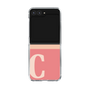 Clear Case［ Original - initial two tone - C pink ］