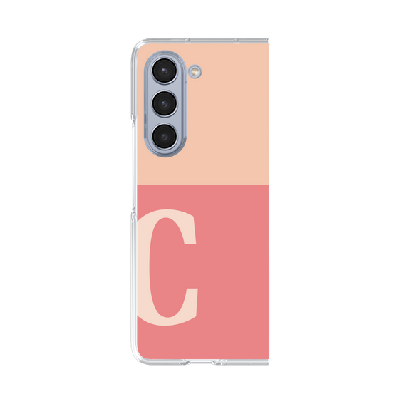 Clear Case［ Original - initial two tone - C pink ］