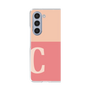 Clear Case［ Original - initial two tone - C pink ］