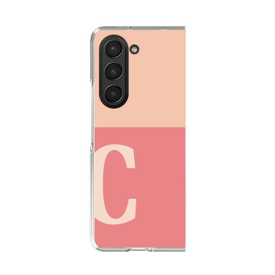 Clear Case［ Original - initial two tone - C pink ］