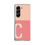 Clear Case［ オリジナル - initial two tone - C pink ］
