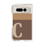 Clear Case［ Original - initial two tone - C brown ］