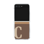 Clear Case［ Original - initial two tone - C brown ］