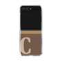 Clear Case［ Original - initial two tone - C brown ］