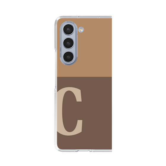 Clear Case［ Original - initial two tone - C brown ］