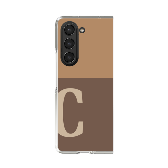 Clear Case［ Original - initial two tone - C brown ］