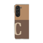 Clear Case［ Original - initial two tone - C brown ］