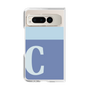 Clear Case［ Original - initial two tone - C blue ］