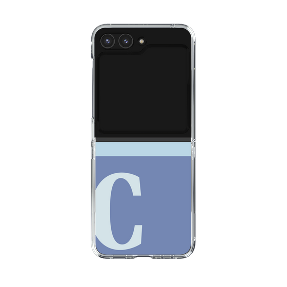 Clear Case［ Original - initial two tone - C blue ］