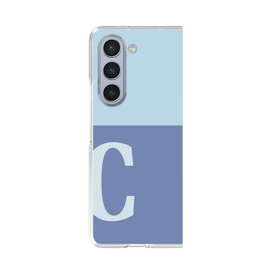 Clear Case［ Original - initial two tone - C blue ］