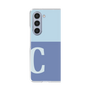 Clear Case［ Original - initial two tone - C blue ］