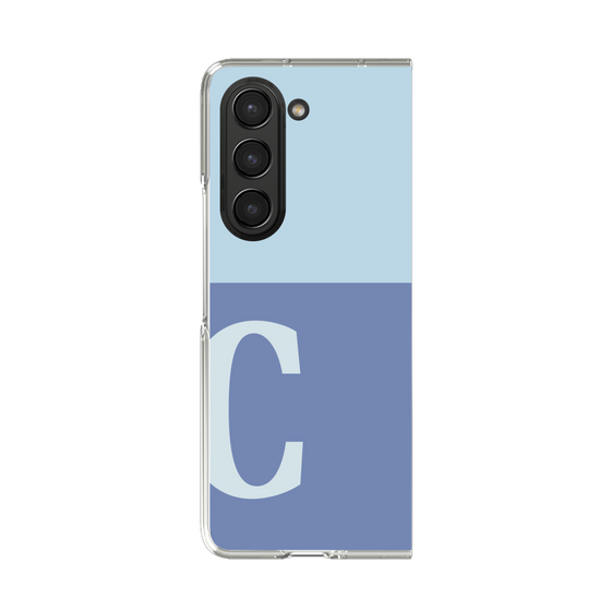 Clear Case［ Original - initial two tone - C blue ］