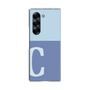 Clear Case［ オリジナル - initial two tone - C blue ］