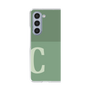 Clear Case［ Original - initial two tone - C green ］