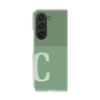 Clear Case［ Original - initial two tone - C green ］