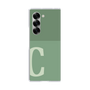 Clear Case［ オリジナル - initial two tone - C green ］