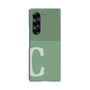 Clear Case［ オリジナル - initial two tone - C green ］