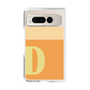 Clear Case［ Original - initial two tone - D orange ］