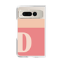 Clear Case［ Original - initial two tone - D pink ］