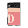 Clear Case［ Original - initial two tone - D pink ］