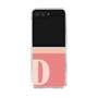 Clear Case［ Original - initial two tone - D pink ］