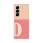 Clear Case［ オリジナル - initial two tone - D pink ］