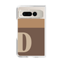 Clear Case［ Original - initial two tone - D brown ］