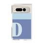 Clear Case［ Original - initial two tone - D blue ］
