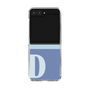 Clear Case［ Original - initial two tone - D blue ］