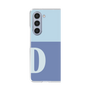 Clear Case［ Original - initial two tone - D blue ］