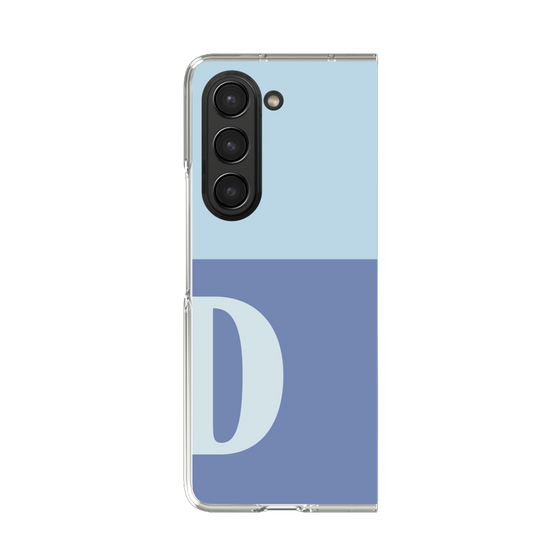 Clear Case［ Original - initial two tone - D blue ］