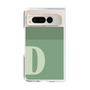 Clear Case［ Original - initial two tone - D green ］