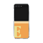 Clear Case［ Original - initial two tone - E orange ］