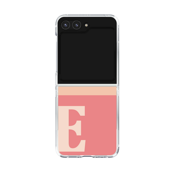 Clear Case［ Original - initial two tone - E pink ］