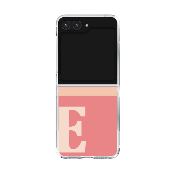 Clear Case［ Original - initial two tone - E pink ］