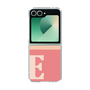 Clear Case［ オリジナル - initial two tone - E pink ］