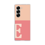 Clear Case［ オリジナル - initial two tone - E pink ］